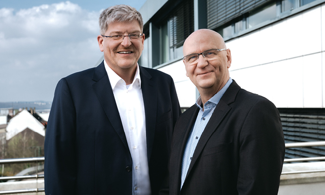 Geschäftsführer Thomas Mayerbacher & Andreas Tzschoppe-Kölling prego services